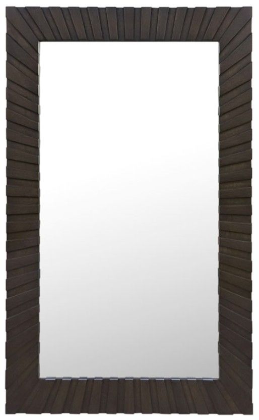 Signature Design by Ashley® Advin Dark Brown Accent Mirror-0