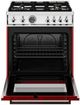 Bertazzoni Professional Series 30" Rosso Pro Style Gas Range-1