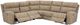 Signature Design by Ashley® Next-Gen DuraPella 5-Piece Sand Curved Power Reclining Sectional-1