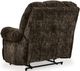 Signature Design by Ashley® Movie Man Chocolate Recliner-4