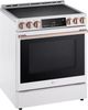 LG Studio 30" Essence White Slide In Induction Range-4