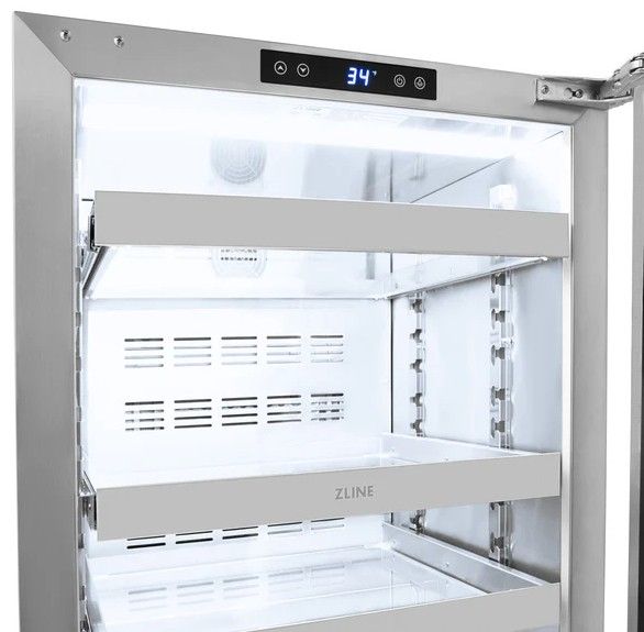 ZLINE Touchstone Autograph Edition 24" 5.2 Cu. Ft. Stainless Steel Beverage Center-3