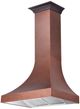 ZLINE Designer 30" Hand-Hammered Copper Ducted Wall Range Hood -4