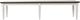Jofran Inc. Orchard Park Brown/Light Gray 76" Bench-2