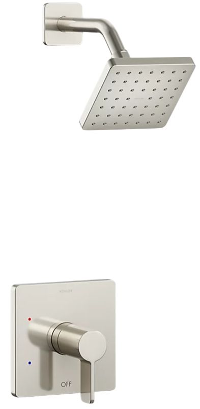 KOHLER® Parallel® Rite-Temp® Vibrant Polished Nickel 2.5 GPM Shower Trim Kit-0