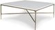 Bassett® Furniture Keswick Bronze/White Square Cocktail Table-2