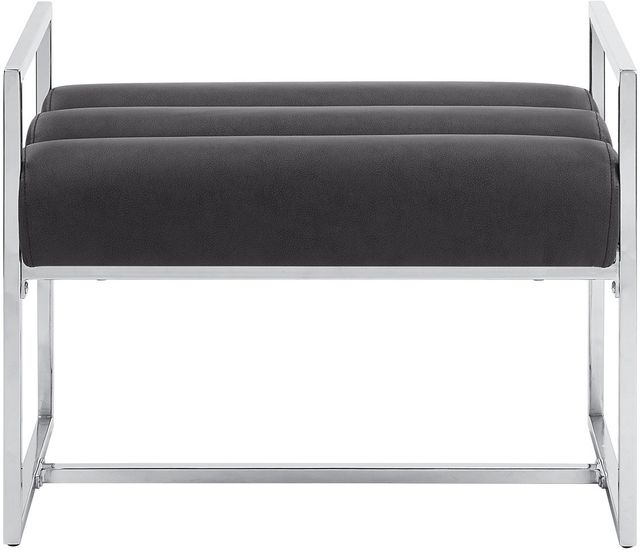 Mazin Furniture Juno Grey Ottoman-0
