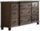 ACME Furniture Baudouin Weathered Oak Dresser-0