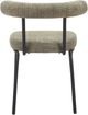 Zuo® Modern Kede 2-Piece Black/Green Tweed Dining Side Chair Set-3