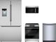 Bosch® 4 Piece Stainless Steel Electric Kitchen Package-0