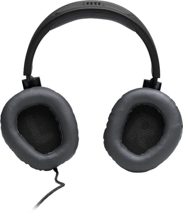 JBL Quantum 100 Black Wired Over-Ear Gaming Headphones with Mic-4