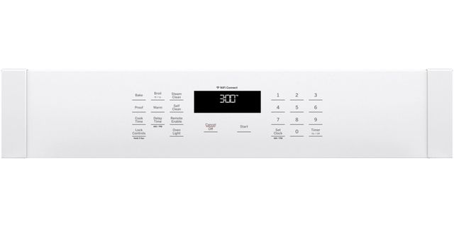 GE® 27" White Electric Built In Single Oven-2