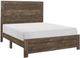 Homelegance® Corbin Rustic Brown California King in a Box Panel Bed-0