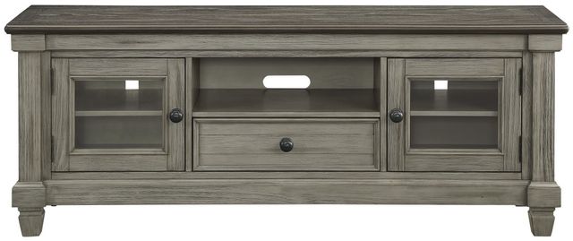 Homelegance® Granby Antique Gray/Coffee 64" TV Stand-2