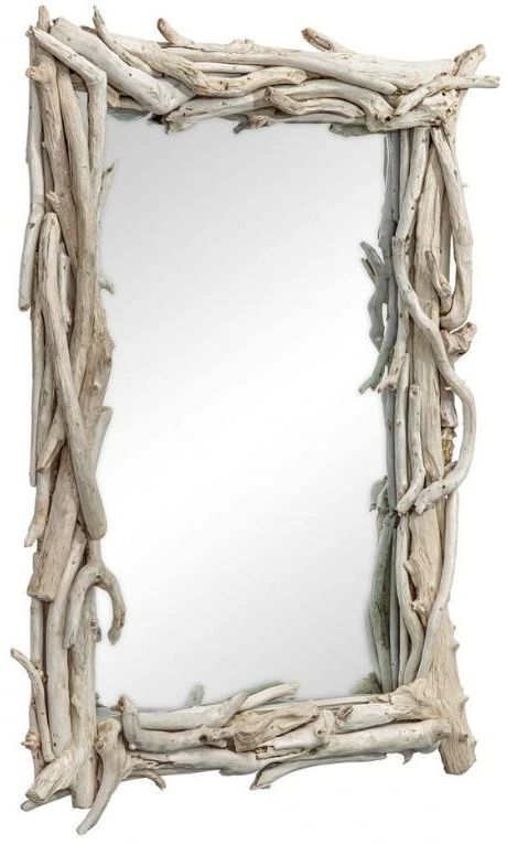 Uttermost® Rooted Bleached Reflection Teak Mirror-2