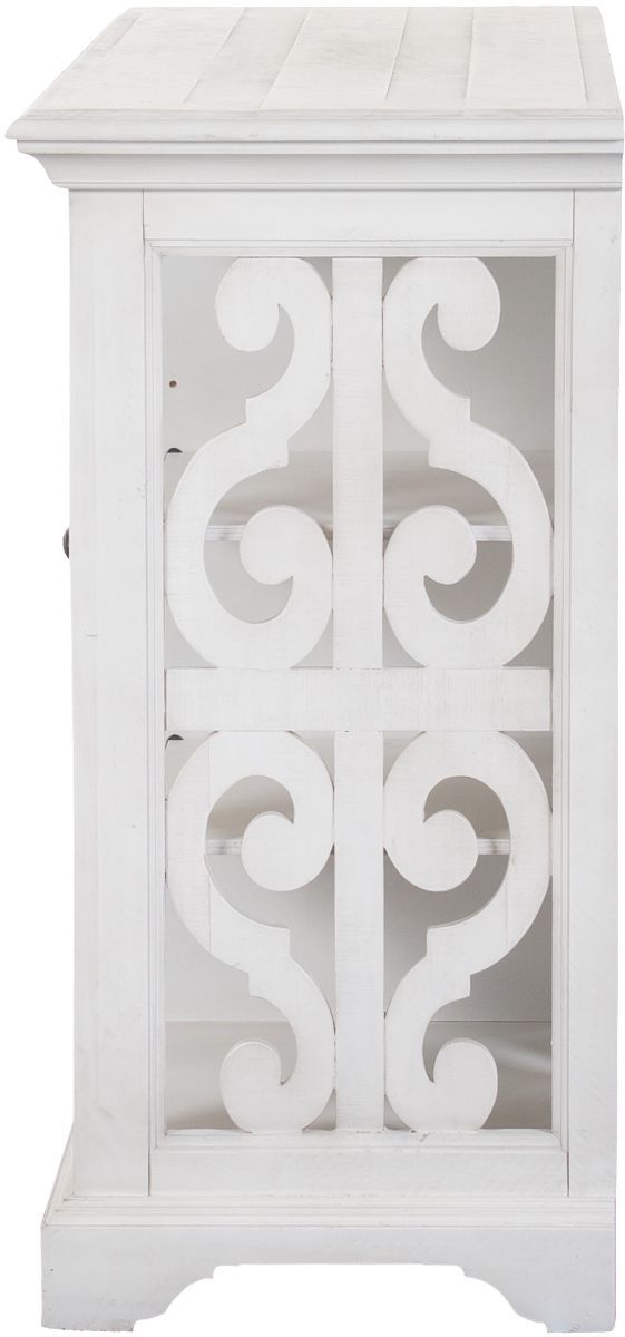 Magnussen Home® Bronwyn Alabaster Printer Stand-3