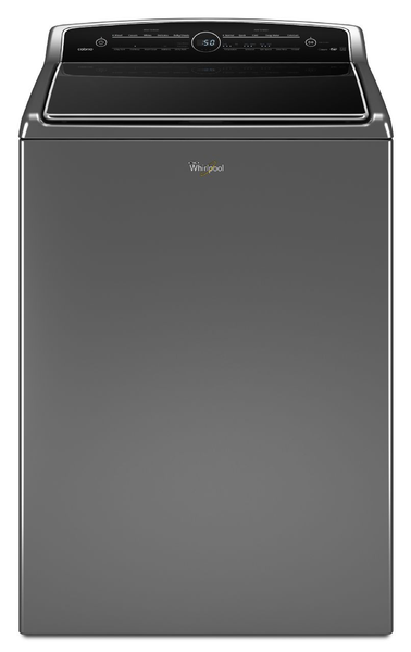 Whirlpool® Cabrio® Steam High Efficiency Top Load Washer-Chrome
