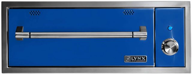 LYNX® Professional 30" Pacific Blue Outdoor Warming Drawer-0