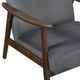 Homelegance® Landers Dark Gray Accent Chair-5