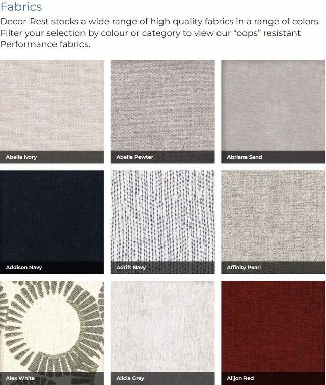 Decor-Rest® Furniture LTD Customizable 2468 Ottoman-1