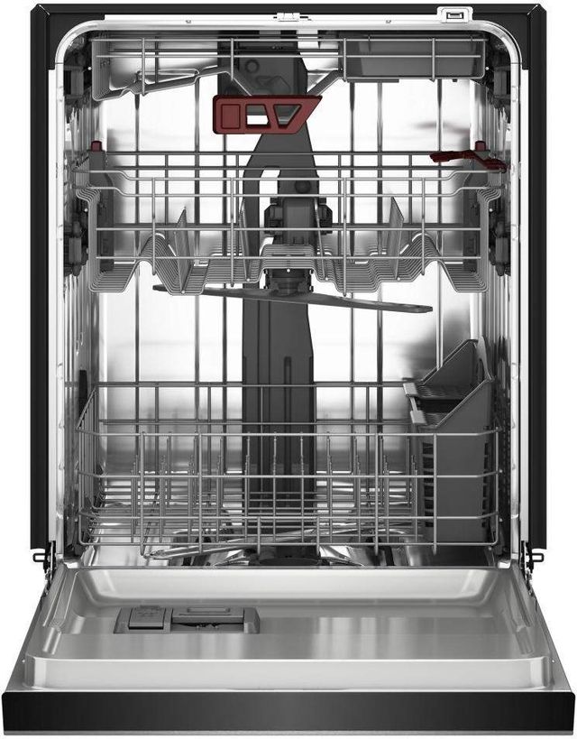 KitchenAid® 24" PrintShield Stainless Steel Third Level Jet Rack Top Control Built-In Dishwasher with 40+ Total Wash Jets-1