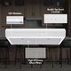 Broan-NuTone® MTR2 Series 30" White Under Cabinet Range Hood-1