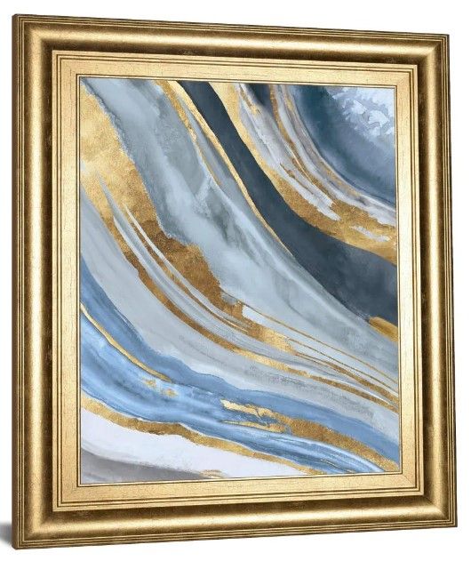 Classy Art Golden Agate Il By Tom Reeves Wall Art-0