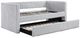 Homelegance® Chapman Gray Twin Daybed with Trundle-4