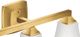 Moen® Voss™ Brushed Gold Three Globe Bath Light-1