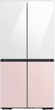 Samsung Bespoke Flex™ 18" Pink Glass French Door Refrigerator Bottom Panel-4