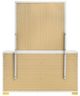 Coaster® Marceline White Dresser and Mirror-3