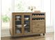 Kincaid Furniture The Nook Brushed Oak Mobile Server-1