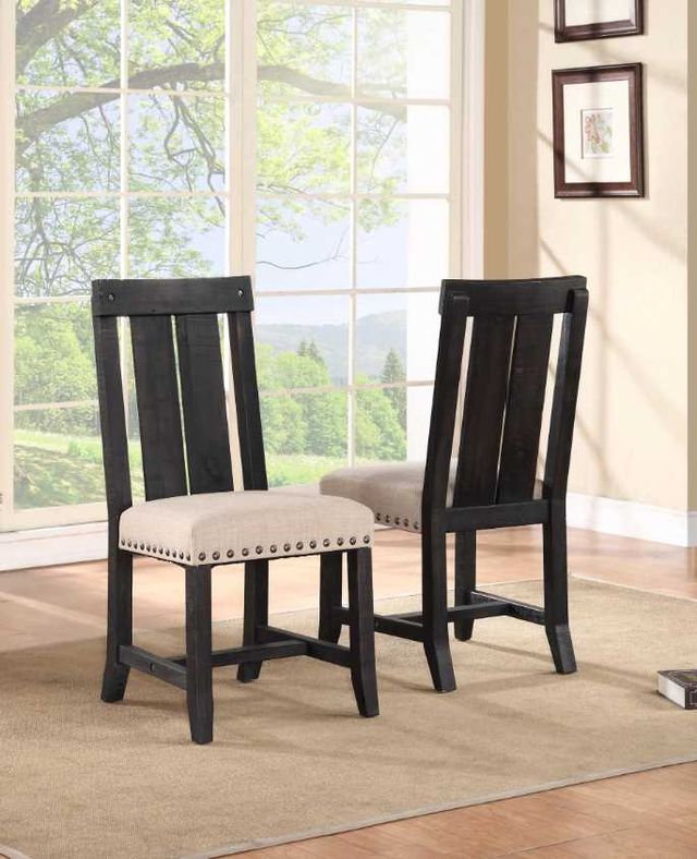 Modus Furniture Yosemite Cafe/Neutral Tan Upholstered Dining Chair-1