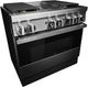 JennAir® NOIR™ 36" Stainless Steel Pro Style Dual Fuel Range-4
