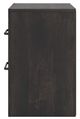 Signature Design by Ashley® Hollivern Dark Gray Nightstand-2