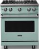 Viking® 5 Series 30" Splash Pro Style Gas (LP) Range with Polished Chrome Trim-0