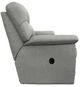 La-Z-Boy® James Dove Gray Manual Reclining Loveseat-3