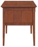 Whittier Wood® Furniture McKenzie Glazed Antique Cherry 3-Drawer Desk-4
