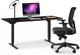 BDI Sequel® 6051 60" x 24" Lift Standing Desk-Chocolate Stained Walnut-1