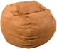 CordaRoy's® Original Cognac Faux Leather Full Bean Bag Chair-0