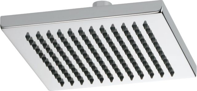 Brizo Essential™  Polished Chrome 2.5 GPM Linear Square Single-Function Raincan Shower Head-0