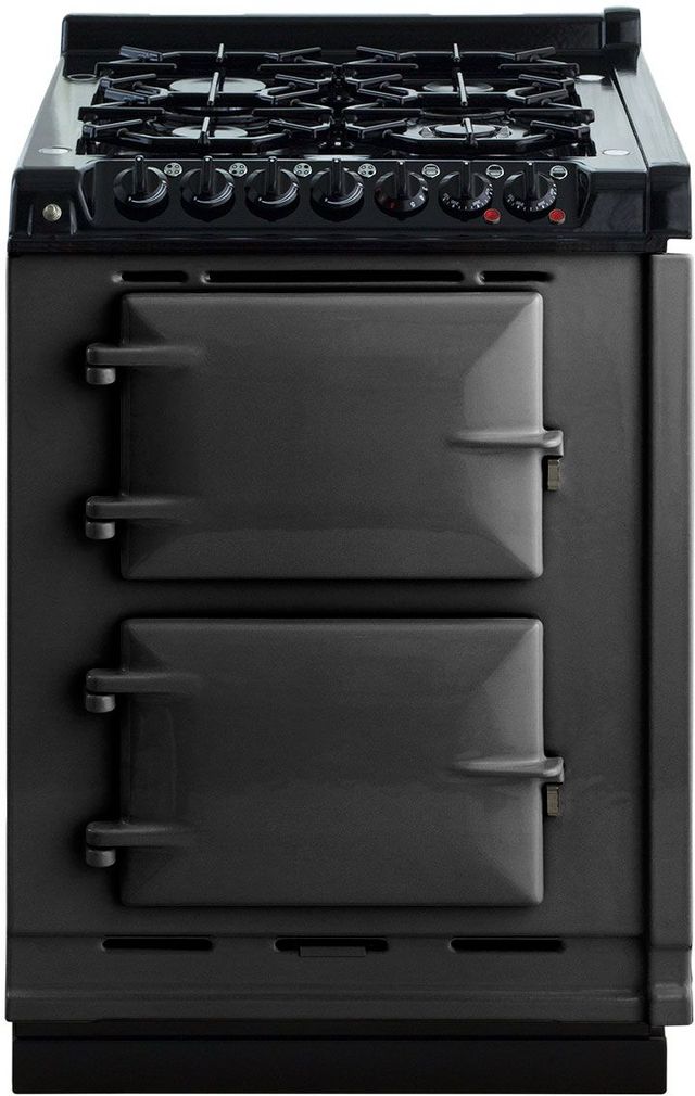AGA 24" Pewter Integrated Dual Fuel Range-0
