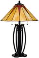 Cal® Lighting & Accessories Tiffany Dark Bronze Table Lamp-0