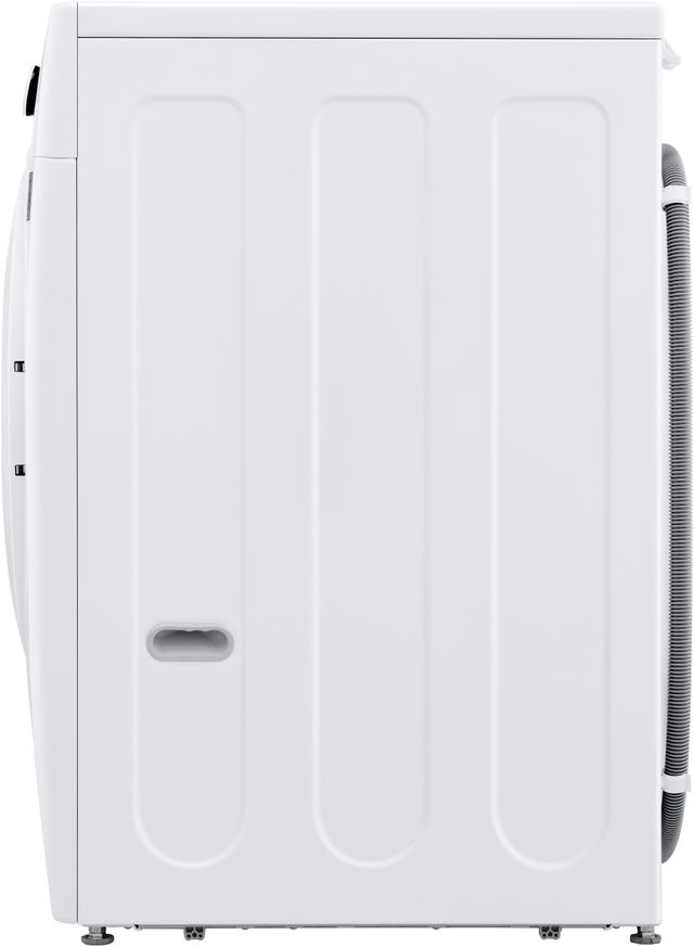 LG White Front Load Washer & Gas Dryer Laundry Pair-4