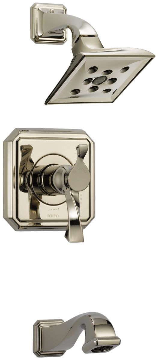 Brizo Virage® Brilliance® Polished Nickel Tempassure® Thermostatic Thermostatic Valve Only Trim-0