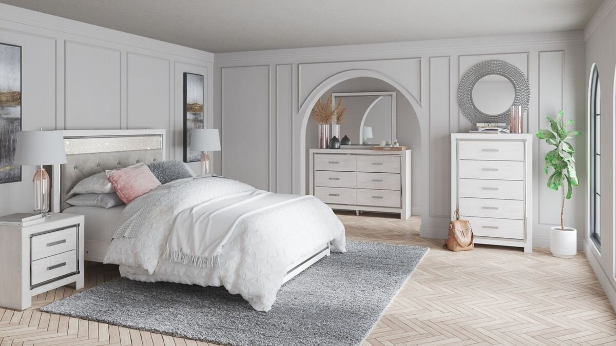 Signature Design By Ashley Altyra Panel Bed - Thumbnail 4