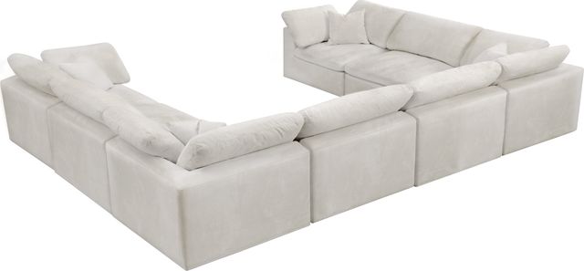 Meridian Furniture Cozy 8-Piece Cream 158" Modular Sectional-2