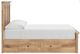 Signature Design by Ashley® Fenderport Tan 4-Drawer Full Panel Storage Bed-4