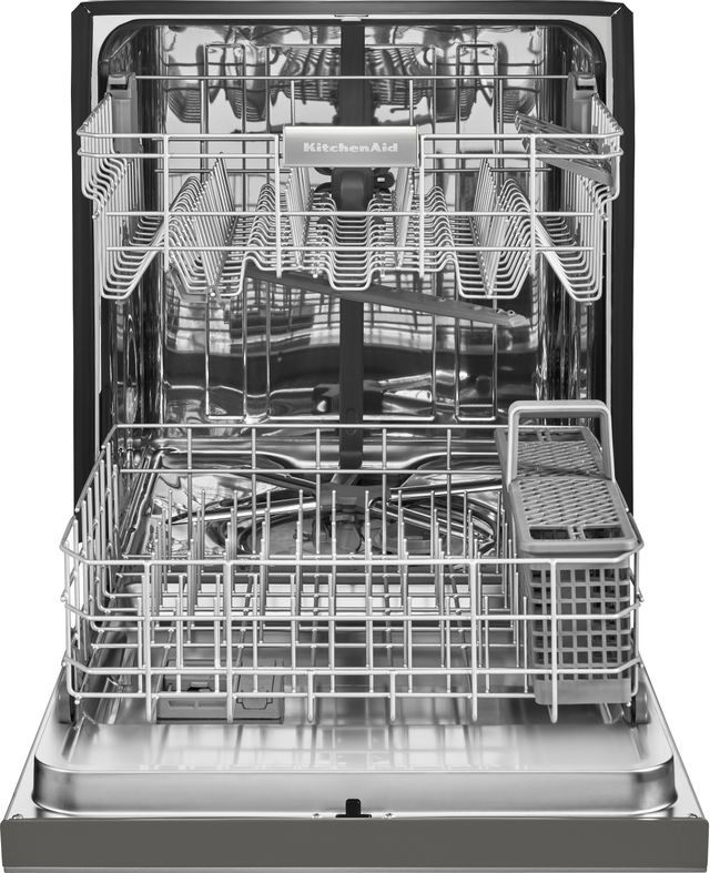 KitchenAid® 24" Stainless Steel with PrintShield™ Finish Built In Dishwasher-2