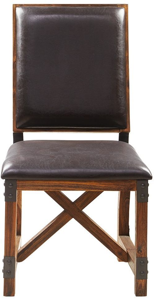 Olliix by INK+IVY Chocolate Lancaster Dining Chair-1